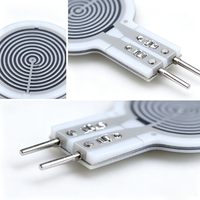 Sensor de Presión de Película Delgada con Resistencia Sensora de Fuerza, Pin Macho de 2.54mm, Detección de Carga de Punto Único, Ultra Delgado 0.2-0.5mm, Alta Precisión