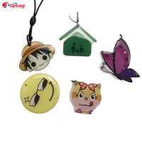Anpassbare NFC RFID Pet ID Asset Tags und Etiketten mit QR-Code-Tracking für Hunde und Katzen