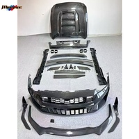 Kit carrosserie en fibre de carbone de haute qualité style SC, compatible avec Ford Mustang S650 2024, amélioration du pare-chocs, capot moteur, accessoires de voiture