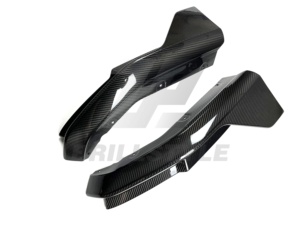 Alette Laterali Posteriori in Fibra di Carbonio Stile MP per BMW M3 G80 G81 M4 G82 G83 Splitter <span class=keywords><strong>Spoiler</strong></span> Diffusore per Paraurti Posteriore - Product Image 3