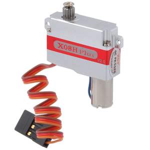 Motor sin Núcleo KST X08H Plus V2.0 DC7.4V 5.3Kgf.cm 0.09seg 9.5g 8mm con Terminales Horizontales, Engranaje de Acero Endurecido y Aleación de Aluminio, Gran Venta - Product Image 5