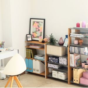 Meuble moderne en bois à 4 niveaux-pour livres, plantes, décorations, usage domestique/bureau, prix de gros - Product Image 3
