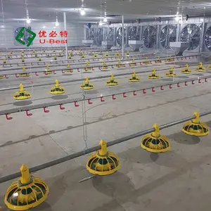 Hot Sale Animal/Chicken Coop Farming Poultry Equipment Chicken Drinkers And Feeders For Indonesia