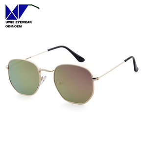 Gafas de Sol Ópticas Polarizadas de Piloto a la Moda <span class=keywords><strong>2023</strong></span>, Montura Dorada de Metal, Modernas, Clásicas, Únicas, Ligeras, Delgadas, de Alta Calidad - Product Image 1
