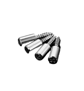 Clavos laminados silenciosos de alta calidad sin perforación, soporte para partición de armario de cocina, tornillos autorroscantes - Product Image 6