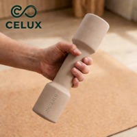 Mancuernas de Silicona con Certificación CE, Antideslizantes, 1/2/3/4 kg, Ergonómicas, para Pilates, Juego de Mancuernas Portátiles para Ejercicios de Brazos