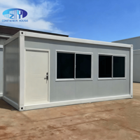 Maison mobile préfabriquée modulaire détachable pour bureau, villa, entrepôt, utilisation de conteneurs assemblés