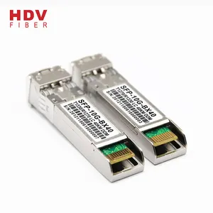 גבוהה באיכות SFP + 10G SM BIDI 1270/1330nm LC 40km DDM תואם עם הערער