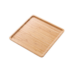 Japanese Style Bamboo Rectangular <b>Tray</b> With <b>Tea</b> Set For Hotel Coffee <b>Tea</b> Serving Elegant Wooden Tableware Solid Color - Product Image 3