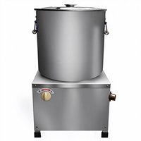 Déshydrateur alimentaire, essoreuse à légumes, sécheuse à fruits, machine de déshydratation automatique, séchage sous vide, chauffage au gaz, acier inoxydable 304