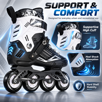 Patins à roulettes pour adultes, coque rigide, 4 roues, patins urbains freestyle, taille 35-44 pour hommes et femmes, logo personnalisé OEM
