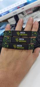 Logotipo personalizado impresión a todo color fiesta deporte baloncesto Festival poliéster pulsera sublimación tela tejida pulsera elástica - Product Image 5