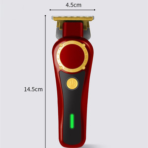 Máquina de Corte Profesional Inalámbrica para Barbero, Recortadora de Pelo de 0mm con Cuchilla de Precisión, Rasuradora Eléctrica para Acabados - Product Image 6