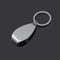 Maßgefertigter 3D Sabre Wulf-förmiger Schlüsselanhänger aus Zinklegierung, vernickelt, Anime-Design, Tier-Stil Flaschenöffner mit Schlüsselring, Blanko-Logo