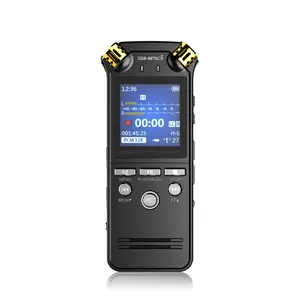 Gravador de voz ativado profissional hd, de alta qualidade, dispositivo de gravação de longo tempo, gravador digital de voz