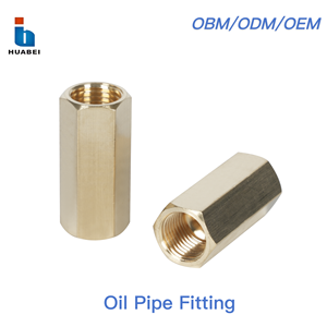 وصلة نحاسية مخصصة، موصل أنابيب، وصلة سداسية مستقيمة، محول توصيل - Product Image 1