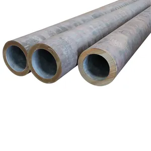 Arab 6m Seamless Steel Tube Round Compressor Pipe For Drill Boiler Fluid Pipe With Welding Processing GS Certified