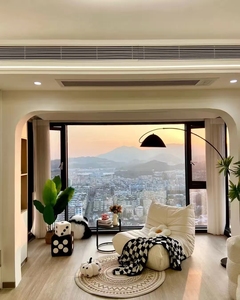 Thiết kế tối giản đôi cửa sổ kính cường lực thép không gỉ nhiệt ban công lớn Hợp kim nhôm mở ngang cửa sổ - Product Image 1