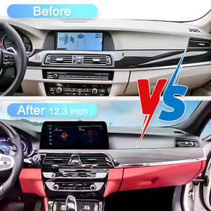 Navihua 12.3 ''Android Car Radio <span class=keywords><strong>GPS</strong></span> Navigation avec AC Panel Multimedia Carplay Auto Stereo pour BMW Série 5 F10 2011-2017 - Product Image 5