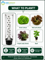 Système hydroponique vertical modulaire à 12 étages en forme de pétale avec éclairage LED à spectre complet pour la culture de légumes à feuilles vertes toute l'année