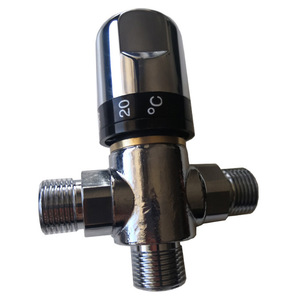 Vanne thermostatique robinet thermostatique avec union vanne thermostatique noyau chauffe-eau solaire vanne 1/2 - Product Image 3