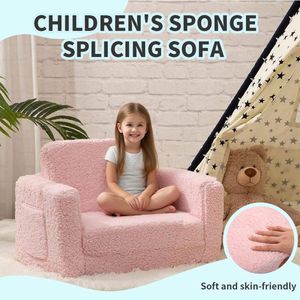 Divano Letto Convertibile <span class=keywords><strong>per</strong></span> Bambini, Morbido e Soffice, in Schiuma, Poltrona a Forma di Nuvola <span class=keywords><strong>per</strong></span> Bambini e Bambine, Arredamento <span class=keywords><strong>per</strong></span> Interni - Product Image 1