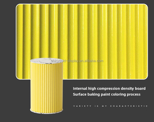 Plinto Redondo de MDF Columna de Eventos Pedestal Blanco Mesa de Exhibición Soporte para Flores para Bodas Fiestas y Decoración de Matrimonios - Product Image 6