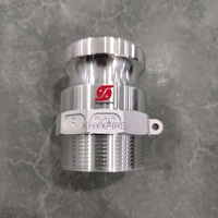 Raccord rapide Camlock Type A B C D E F en alliage d'aluminium, raccord de tuyauterie en alliage, taille 50 mm, technique de moulage