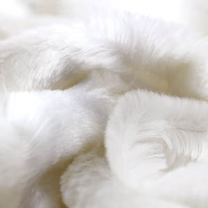 Accepter la personnalisation <span class=keywords><strong>Tissu</strong></span> gaufré en velours mélangé de polyester acrylique imité fourrures bon marché pour doublure ou manteau de veste - Product Image 3