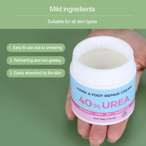 Crème pour les pieds à l'acide hyaluronique pour adultes peau morte blanchissant hydratant exfoliation crème pour - Product Image 4