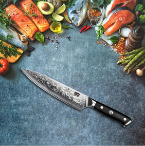 Ensemble de couteaux de cuisine professionnels en acier Damas de qualité supérieure, prix d'usine <span class=keywords><strong>SHAN</strong></span> <span class=keywords><strong>ZU</strong></span>, 67 couches, acier Damas japonais VG10, couteau de <span class=keywords><strong>chef</strong></span> - Product Image 3