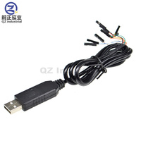 Cable de descarga QZ de alta calidad FT232RL a TTL dual, cable USB a cable serie de alta velocidad de 2 vías, cable de actualización para módulo FT2232D