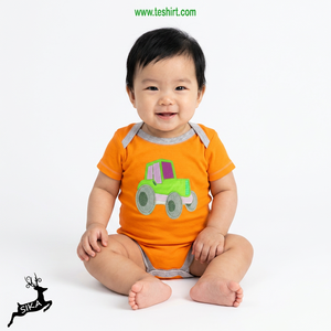 Direct Factory <b>Printed</b> Baby Girl Romper Short Sleeve Newborn Infant Wear OEM Wholesale Supplier - Product Image 3
