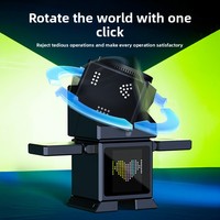 Chargeur sans fil rotatif multifonction 25W, charge rapide sans fil, charge magnétique, écran tactile couleur