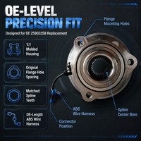 Ensemble de roulement de moyeu de roue avant avec capteur ABS OE 25903358 pour Chevrolet Captiva Opel Antara, pièces de rechange pour châssis de voiture