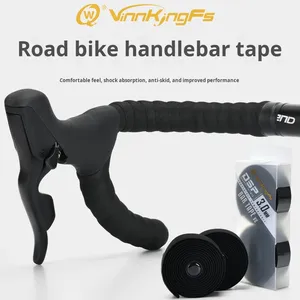 Puños de Manillar de Bicicleta de Carretera de Gel Ultraligeros, Antideslizantes y Resistentes al Desgaste, Personalizables, Equipo de <span class=keywords><strong>Ciclismo</strong></span> Ergonómico - Product Image 3