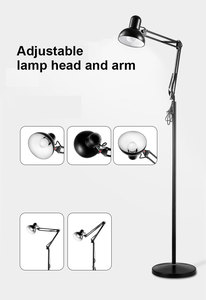 Debout d'intérieur Noir Coin Moderne <span class=keywords><strong>LED</strong></span> Lampadaire Pour <span class=keywords><strong>Salon</strong></span> - Product Image 4