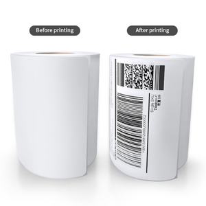 Etiqueta Adhesiva Personalizada a Precio de Fábrica, Etiquetas Térmicas de Envío 4x6, Rollo de Etiquetas de Papel Jumbo Autoadhesivas - Product Image 3