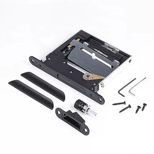 Từ Hút Im Lặng Vô Hình Gỗ Trượt Mùa Xuân Nhúng Đẩy Và Kéo Với Khóa Ẩn Tốt Giấu Tay Cầm Cửa - Product Image 3