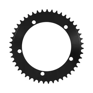 144BCD Fixed Gear Fixed Round Chain Ring Track Bike 44T-58T Tooth 144 Bcd Single Speed Bicycle Crank Chainwheel