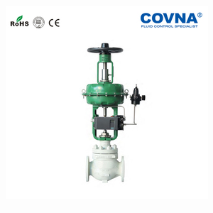 Vanne de régulation pneumatique à membrane et vanne à globe pneumatique Covna pour commande urgente, en vente, contrôleur d'eau intelligent - Product Image 6