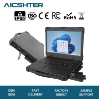 Nouvel ordinateur portable robuste de 17,3 pouces, ordinateur portable industriel, station de travail portable, noir, IP65, étanche, utilisation professionnelle, Intel I7 SSD