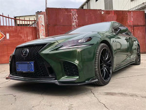 Parachoques delantero de fibra de carbono de alta calidad, faldón lateral, extensión, difusor trasero, alerón trasero para el nuevo <span class=keywords><strong>Lexus</strong></span> LS350 LS550H - Product Image 5