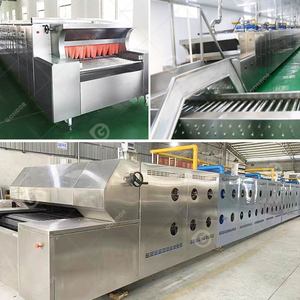 Naan Bread Seaweed <b>Baking</b> Hot Air Circulation Continuous Ocean Machine Cookie Tunnel Oven - Product Image 2