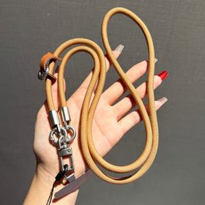 8mm nouvelle lanière argent Double boucle réglable poignet main bandoulière <span class=keywords><strong>cordon</strong></span> <span class=keywords><strong>accrocher</strong></span> téléphone portable épaule chaîne <span class=keywords><strong>clé</strong></span> corde - Product Image 3