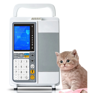 Bomba de infusión médica veterinaria, pantalla LCD, bomba de infusión IV portátil, jeringa de fluido, jeringa <span class=keywords><strong>intravenosa</strong></span>, bomba de infusión IV - Product Image 2