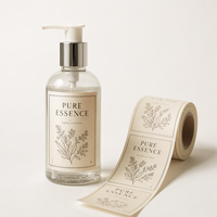 Étiquettes cosmétiques personnalisées pour emballages de beauté haut de gamme, autocollants adhésifs pour les marques de soins de la peau et de maquillage