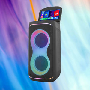 2026 gran oferta Dual 6,5 ''Woofer Android 13 Multimedia exclusivo sistema <span class=keywords><strong>de</strong></span> Audio altavoz Multimedia <span class=keywords><strong>Karaoke</strong></span> altavoz con micrófonos - Product Image 2