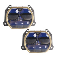Phare de voiture universel L5000S à 5 lentilles Bi-LED, projecteur 140W 6000K 9-16V, faisceau Hi/Lo pour H4 H7 9005, vente en gros