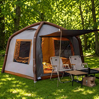 Tente gonflable automatique à ouverture rapide, abri de camping portable pour l'extérieur
